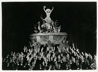 Horst von Harbou, Untitled (robot Maria dancing in night club), 1926, film still from Fritz Lang's movie Metropolis, purchased with funds provided by the Robert Gore Rifkind Foundation, Beverly Hills, CA