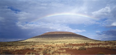 James Turrell, Roden Crater Project, view toward northeast, Photo © Florian Holzherr