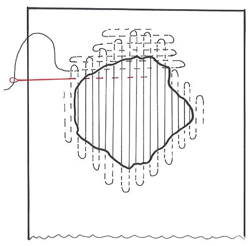 Darning diagram