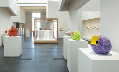 Installation view, “Ken Price Sculpture: A Retrospective,” September 16, 2012–January 6, 2013, Los Angeles County Museum of Art, © Ken Price, photo © 2012 Fredrik Nilsen