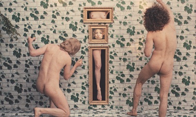 Viva!—Rado—Ragni—Varda in Hommage to Magritte, Agnès Varda's film LIONS LOVE (. . . AND LIES), 1968, © Max Rabb / Agnès Varda