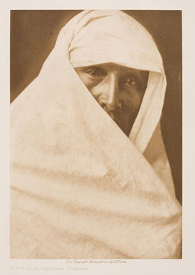 Edward Sheriff Curtis, A Favorite Cheyenne Costume, 1911