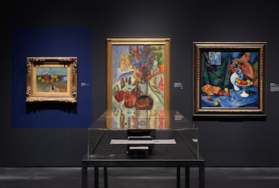 Installation view of Expressionism in Germany and France: From Van Gogh to Kandinsky at the Los Angeles County Museum of Art (June 8–September 14, 2014), photo © Museum Associates/ LACMA