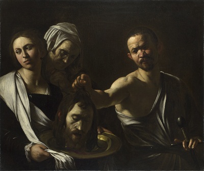 Michelangelo Merisi da Caravaggio, Salome Receives the Head of St. John the Baptist, c. 1609–1610, National Gallery, London, England, photo © 2012 The National Gallery, London