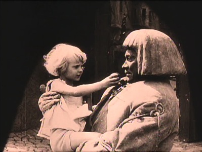 Paul Wegener (director), Germany, 1874–1948, Carl Boese (director) Germany, 1887–1958, Film still from Der Golem: Wie er in die Welt kam (The Golem: How He Came into the World), 1920, Written by Paul Wegener and Henrik Galeen, Produced by Paul Wegener, B&W, silent.