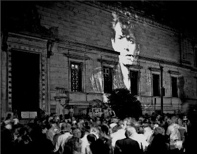 Frank Herrera, photograph of The Perfect Moment protest, June 30, 1989, Corcoran Gallery of Art, Washington, D.C. © Frank Herrera