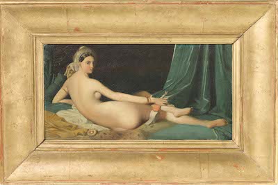 Jean-Auguste Dominique Ingres, Odalisque, c. 1825–35, photo © 2014 Museum Associates/LACMA