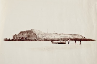 George N. Barnard, Fort Sumter, Exterior, 3 1/2 Miles From Charleston, The Marjorie and Leonard Vernon Collection, gift of the Annenberg Foundation, acquired from Carol Vernon and Robert Turbin