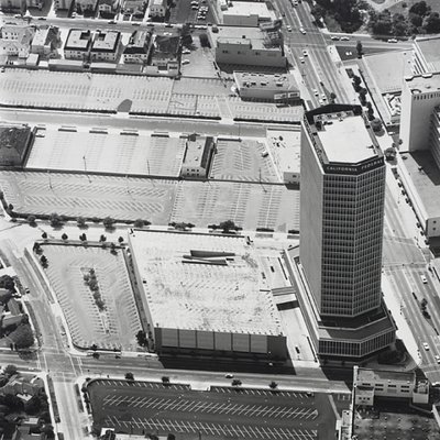 Parking Lots (May Company, 6067 Wilshire Blvd.) #25, Edward Ruscha, 1967, Ralph M. Parsons Discretionary Fund