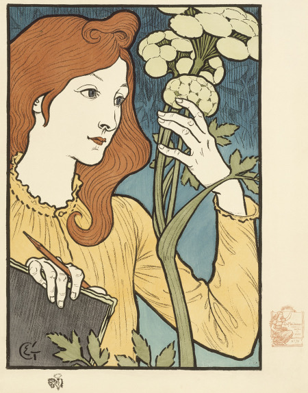 Salon des Cent,  Eugène Samuel Grasset, France, 1894 Kurt J. Wagner, M.D., and C. Kathleen Wagner Collection 