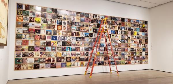 Installation photograph, Yoshitomo Nara, at the Los Angeles County Museum of Art, photo by Senior Art Preparator Daniel Wheeler 