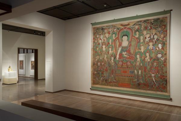 Yeongsanhoesangdo (Preaching Shakyamuni Buddha) in the Korean Art galleries in 2012