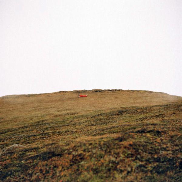 Curtis Tamm conducting fieldwork in East Iceland for The Viscous Shape; photograph by collaborator Hermione Spriggs, 2016