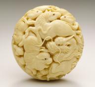 Kaigyokusai Masatsugu, Zodiac Animals, mid- to late 19th century