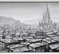 Jeff Gillette, Disneyland Castle Slum, 2019