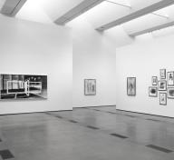 Installation photograph, Vera Lutter: Museum in the Camera, Los Angeles County Museum of Art, 2020, art © Vera Lutter, photo © Museum Associates/LACMA