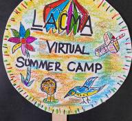 Artwork by LACMA Virtual Art Camp Teaching Artist Eszter Delgado