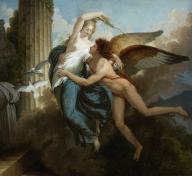 Jean Pierre Saint-Ours, The Reunion of Cupid and Psyche, c. 1789–92