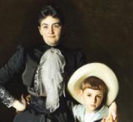 John Singer Sargent, "Portrait of Mrs. Edward L. Davis and Her Son, Livingston Davis," 1890